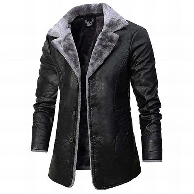 ETHAN| ELEGANT AND CASUAL LEATHER JACKET FOR MEN