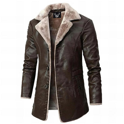ETHAN| ELEGANT AND CASUAL LEATHER JACKET FOR MEN