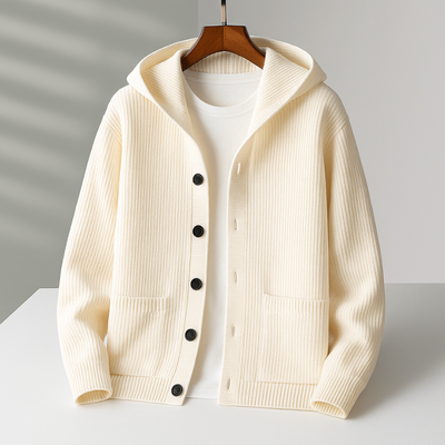 ETHAN | WOOL CARDIGAN FOR MEN