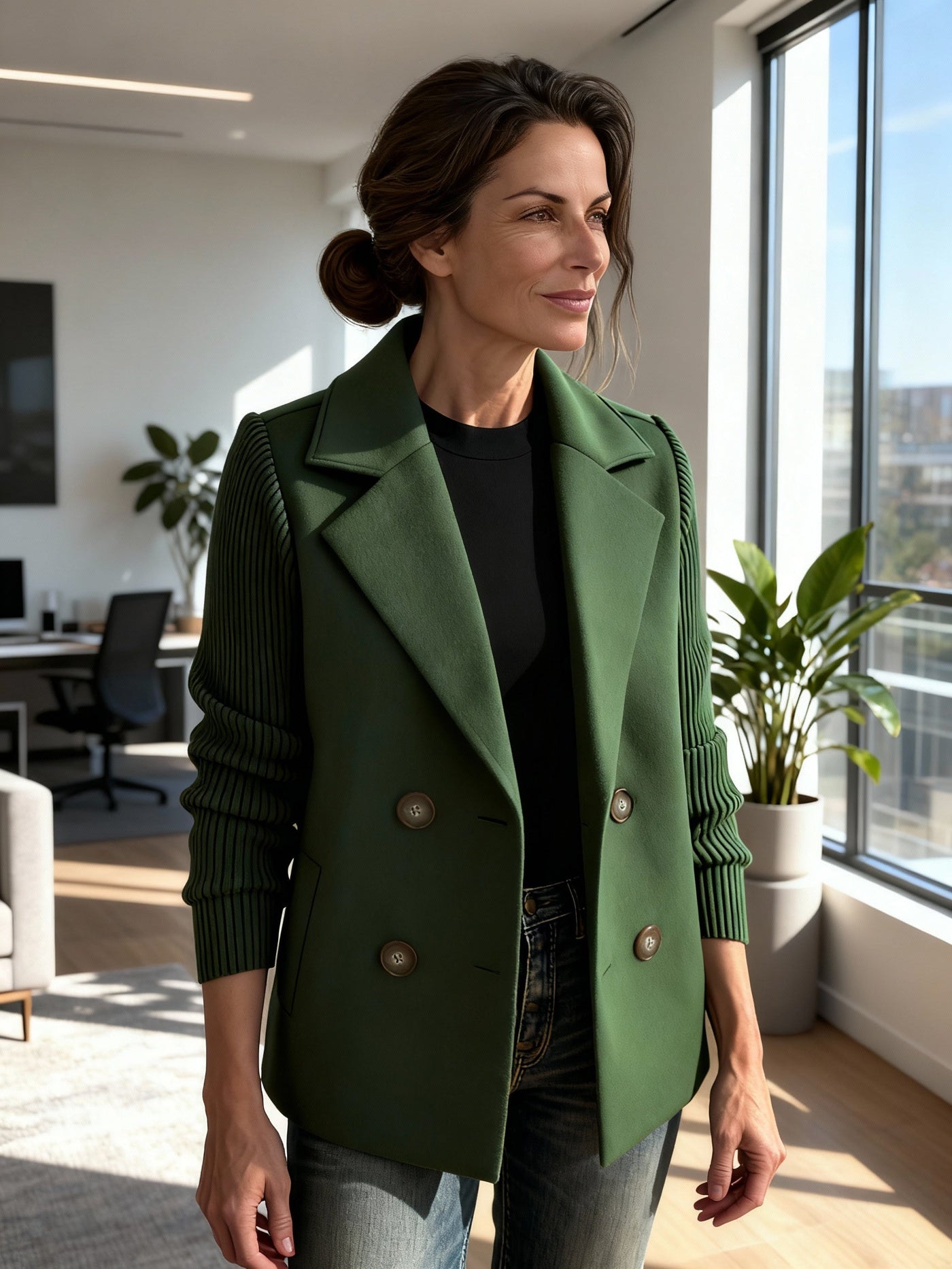 Ellis – The Sweater Blazer for All-Day Polish