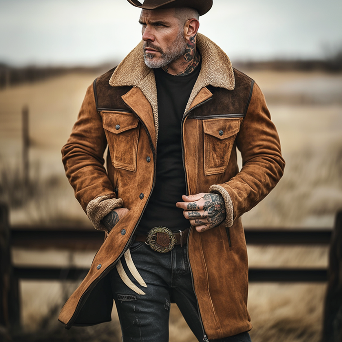 Kraveno | Vintage Outdoor Coat with Multiple Pockets