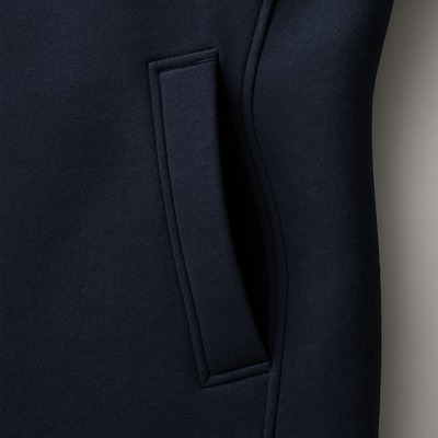 Eleonora™ – Winter Coat with Asymmetrical Zip