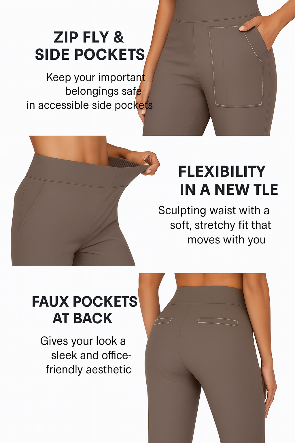 Klara | the comfortable stretch pants for every woman (1+1 FREE)