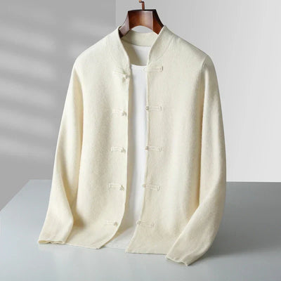 ETHAN| CLASSIC CASHMERE CARDIGAN