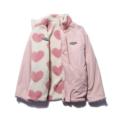 Daria™ | Reversible Heart Print Jacket