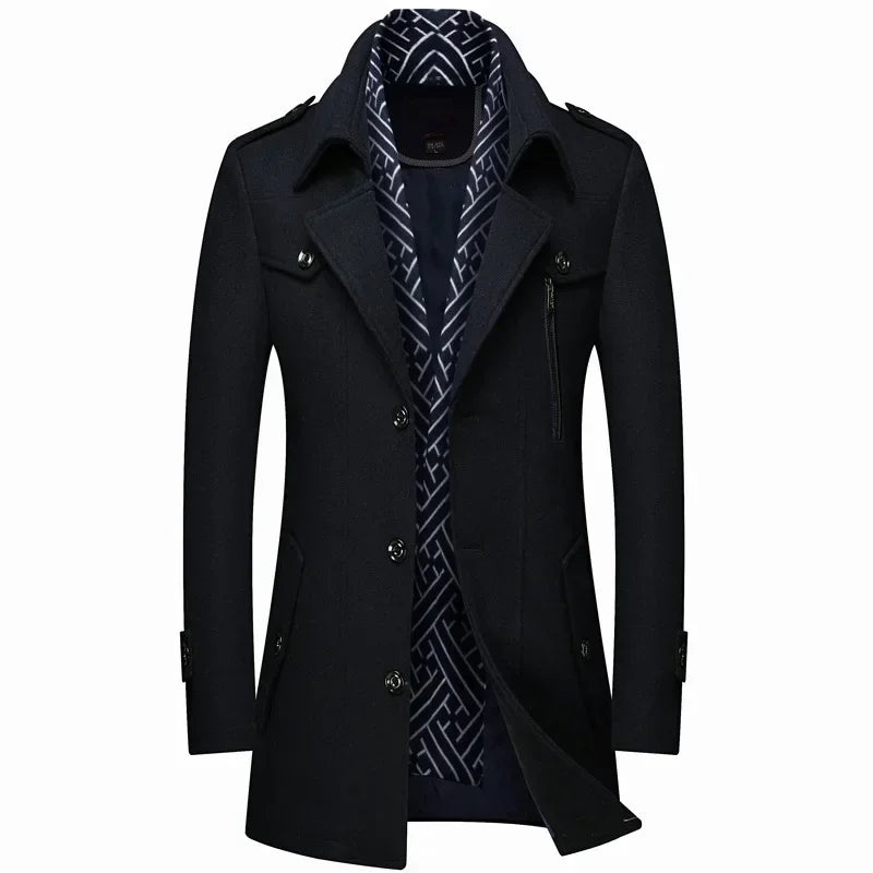 ETHAN | WINTER WOOL COAT FOR MEN