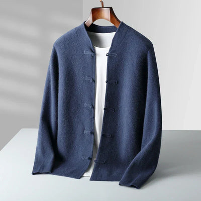 ETHAN| CLASSIC CASHMERE CARDIGAN
