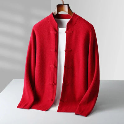ETHAN| CLASSIC CASHMERE CARDIGAN