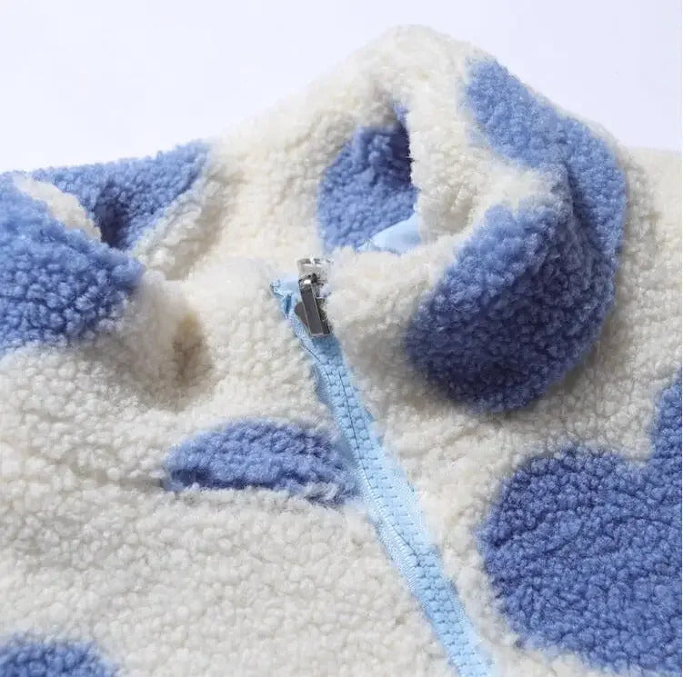 Daria™ | Reversible Heart Print Jacket