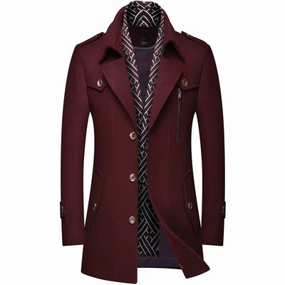 ETHAN | WINTER WOOL COAT FOR MEN