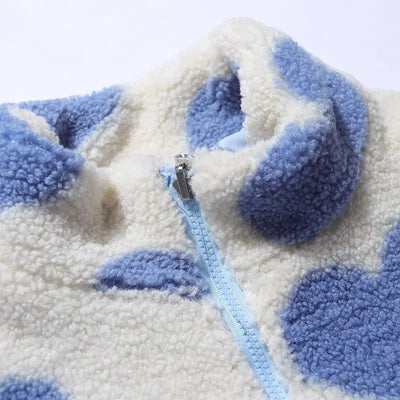 Daria™ | Reversible Heart Print Jacket