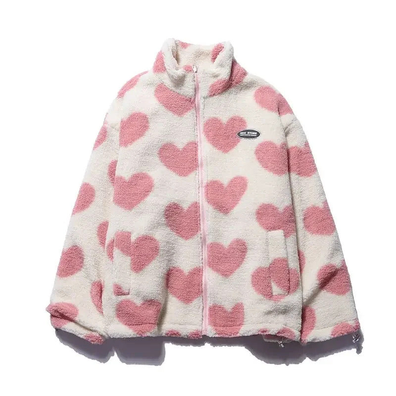 Daria™ | Reversible Heart Print Jacket