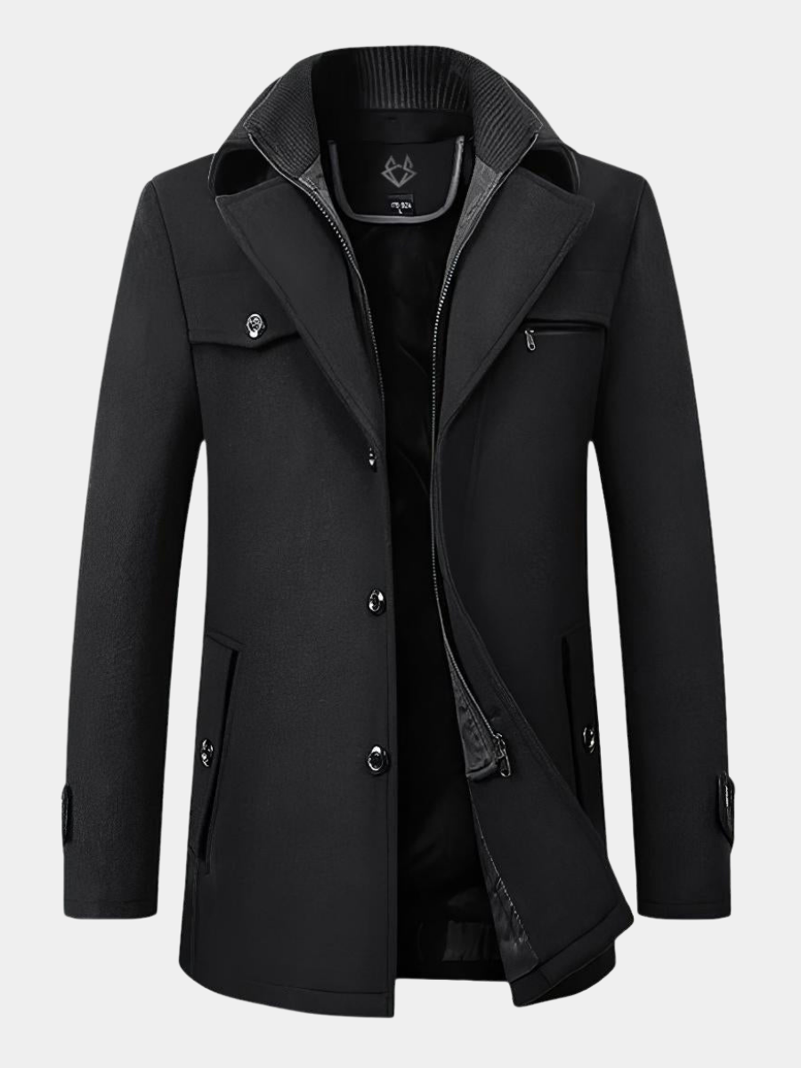ETHAN | ELEGANT STRUCTURED COAT FOR MEN