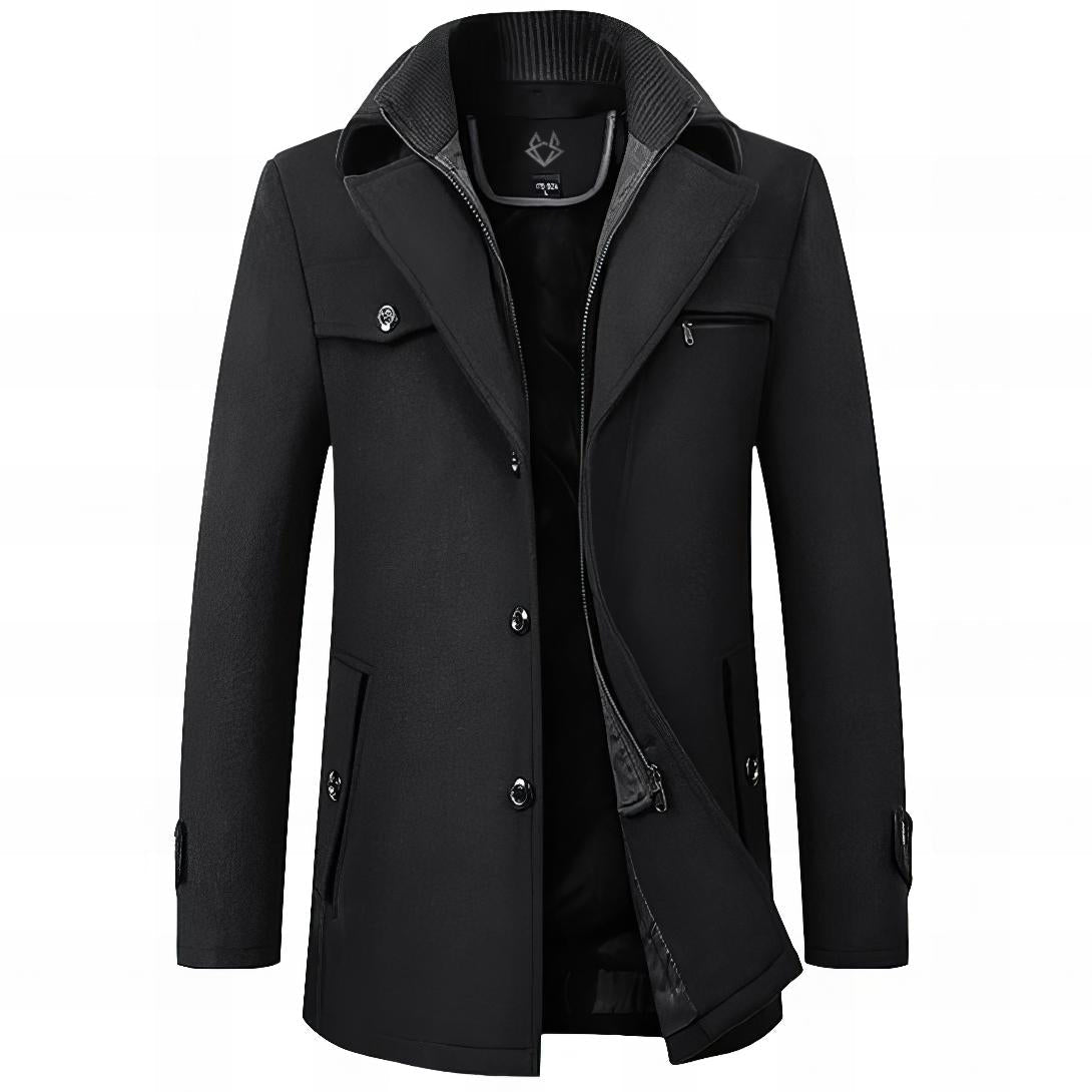 ETHAN | ELEGANT STRUCTURED COAT FOR MEN