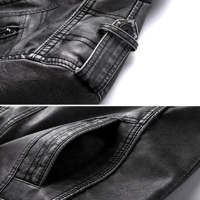 ETHAN | DAILY LEATHER JACKET