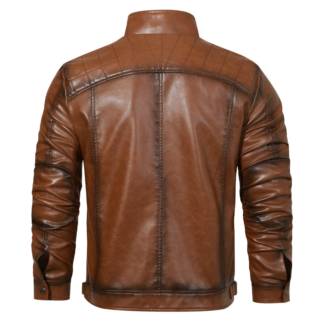 ETHAN| CRUISER LEATHER JACKET