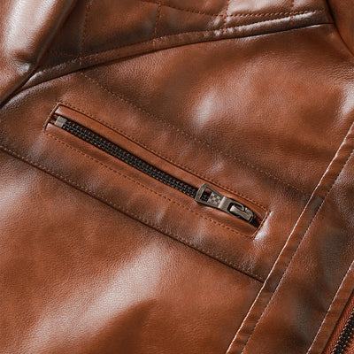 ETHAN| CRUISER LEATHER JACKET